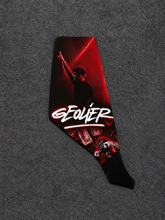 Sticker Liberty iGet 50 Geolier Red Style | Adesivo Personalizzato Sportivo Alta Qualità