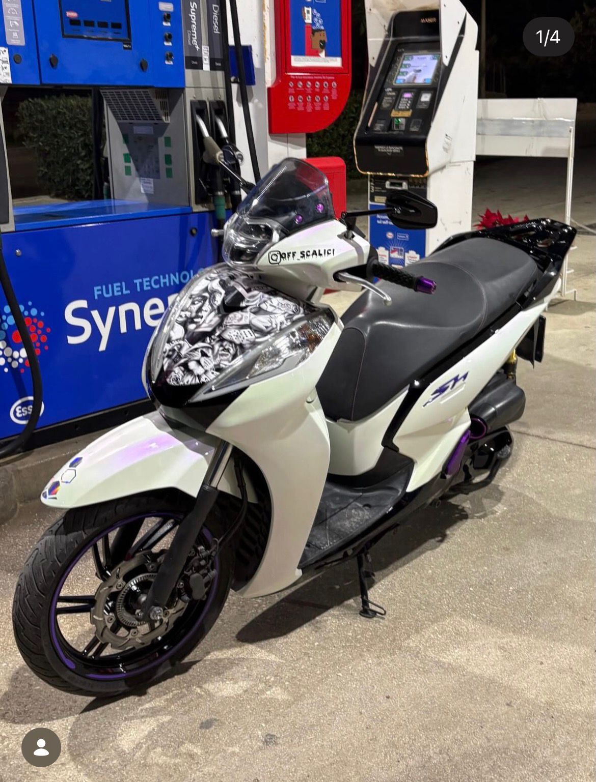 Grafica Scudo Honda SH 125 / 350 Personalizzata (tutte le annate) - MotoWrapDesign